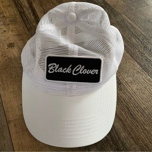 NWOT Black Clover Mesh Hat